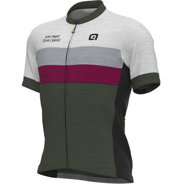 Maillot ALE CYCLING CHAOS Manches Courtes Gris 2023 ALE Probikeshop 0